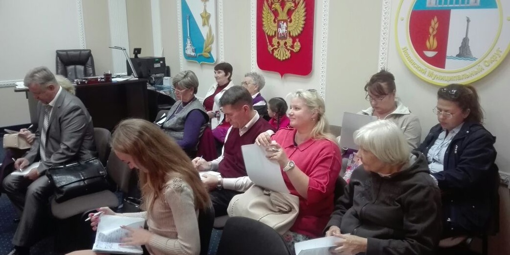 Встреча с жителями Ленинского района, посвященная объявленному городскому конкурсу 