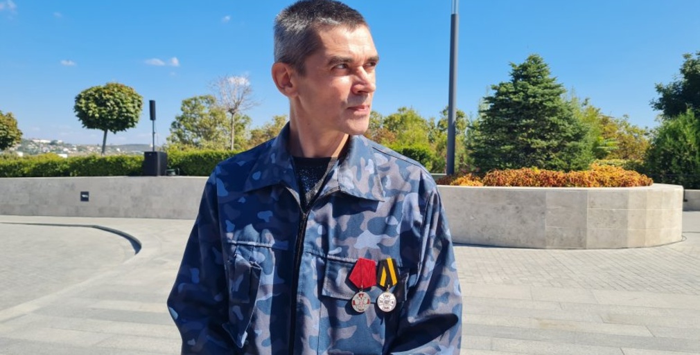 Миномётчик из Севастополя награждён медалью ордена «За заслуги перед Отечеством» II степени
