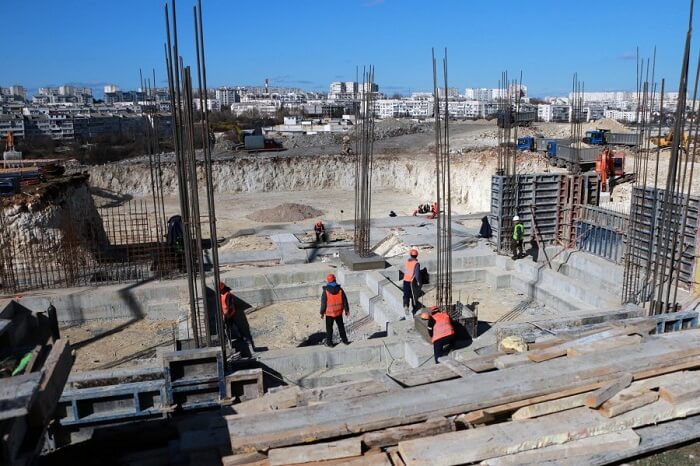 В Севастополе заложен фундамент новой школы в районе 5-го километра Балаклавского шоссе